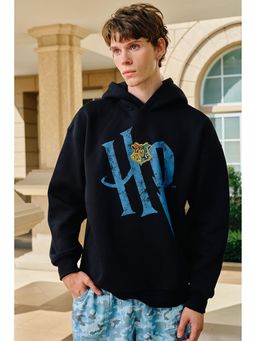 Bonkers Corner - Black Hedwig Guardian Hoodie for Men