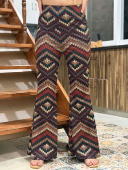 Tandul - Women Multicolor Printed Trouser