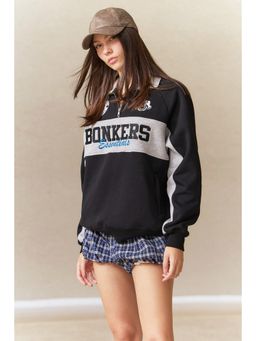 Bonkers Corner - Black Full Sleeves Sweatshirt