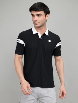 Rock.it - Men's Regular Fit Half Sleeve Polo T-Shirt
