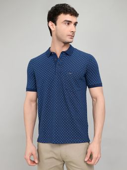 Monte Carlo - Mens Printed Regular Fit Polo T-Shirt