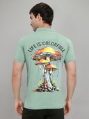 Green color option, Currently selected