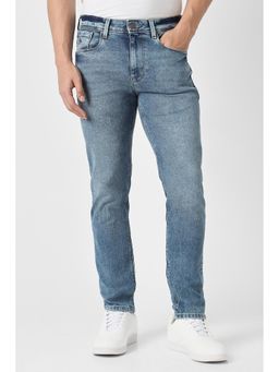 Van Heusen - Men Blue Light Wash Jeans