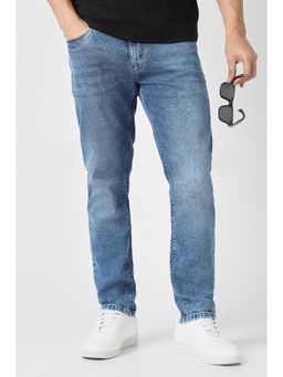 Van Heusen - Men Blue Mid Wash Jeans