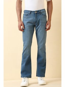 Allen Solly - Men Blue Mid Wash Jeans