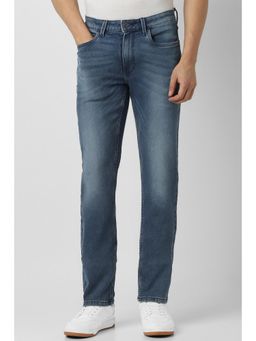 Van Heusen - Men Blue Mid Wash Jeans