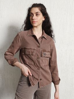 Hubberholme - Spread Collar Cotton Curved Standard Shirt