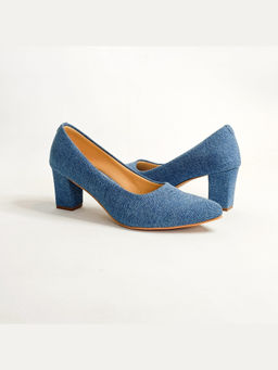 THE ALTER - Denim Blue Pumps