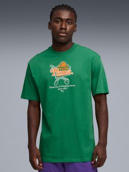 Puma - Junior Varsity Mens Printed Basketball Cotton Jersey