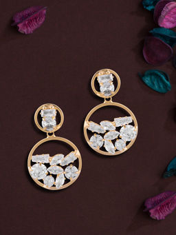 E2O - Gold Brass Earrings