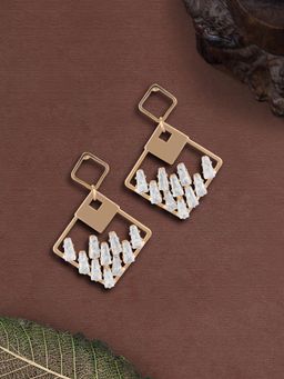 E2O - Gold Brass Earrings