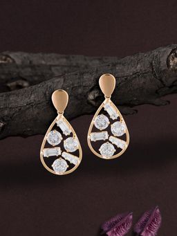 E2O - Gold Brass Earrings