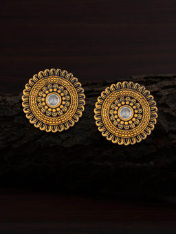 E2O - Gold Brass Earrings