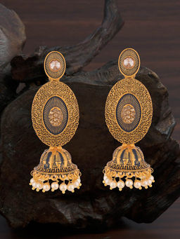 E2O - Gold Brass Earrings