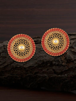 E2O - Gold Brass Earrings