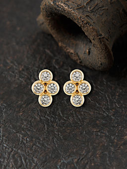 E2O - Gold Brass Earrings