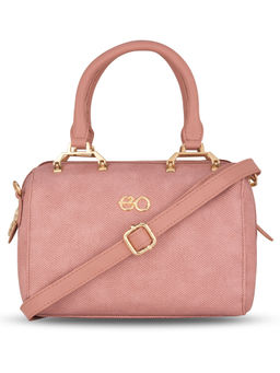 E2O - Solid Pink Satchel For Women