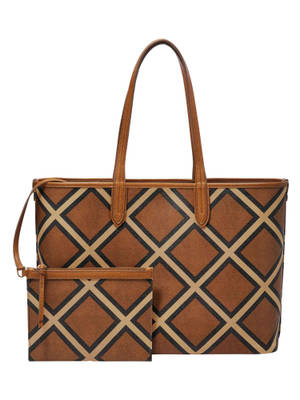 Buy Fossil Williamson Brown Tote Bag ZB1867194 (Set of 2) (M) Online