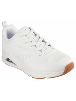 SKECHERS - Men White TRES-AIR UNO - CASAIRAL Running Shoes