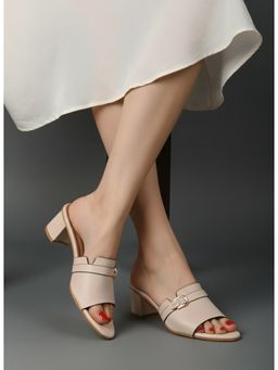 LYDC LONDON - Women Pink Block Heels