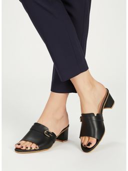 LYDC LONDON - Women Black Block Heels