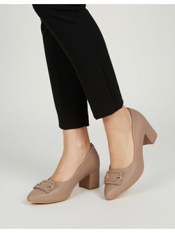 LYDC LONDON - Women Nude Block Heels