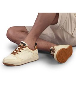 Neeman's - The Street Heart Beige Sneakers for Men And Women