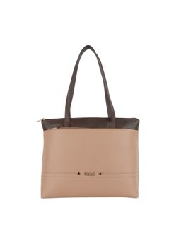 Enoki - La Shyoto Brown Tote Bag (L)