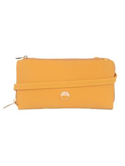 Baggit - Lz Nirobi Yellow Wallet with Detachable Sling Strap (L)