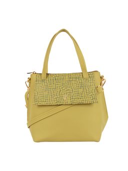 Baggit - Lxe Airo 3T5 Green Handbag with Detachable Sling Strap (M)