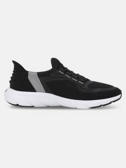 Puma - Black Softride FlexLace Ease In WD Running Shoes