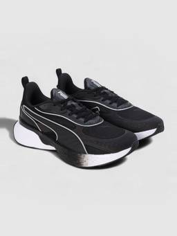 Puma - Black Softride Sway Chase Res Running Shoes