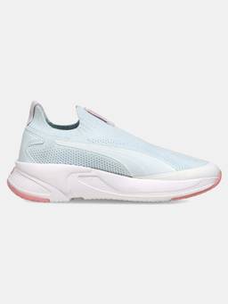 Puma - Blue Softride Premier GlideKnit Walking Shoes