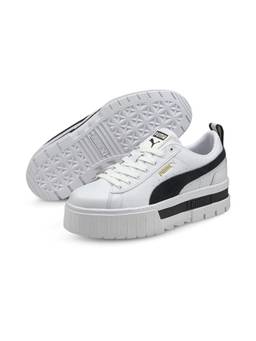 Puma - White Mayze Lth Wns Sneakers