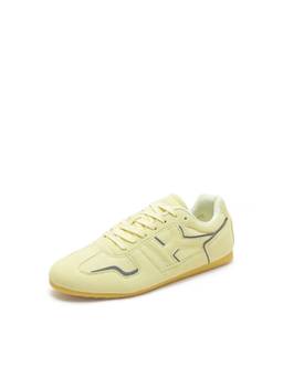 RAREISM - Women Otimo Light Yellow Micro Suede Sneaker