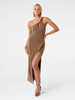 Forever New - Kairo One Shoulder Glitter Maxi Dress
