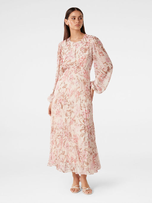 Buy Forever New Letta Pleated Maxi Dress (XL) Online