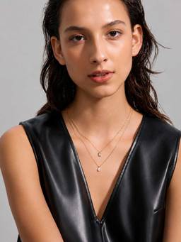 ZAISHA - Muse 18K Gold Plated Layered Necklace
