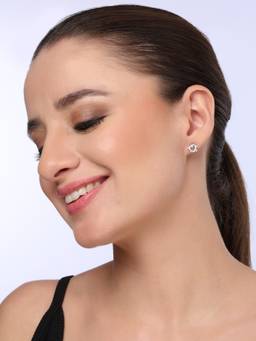 Kicky and Perky - 925 Sterling Silver Minimalist Stud Earrings