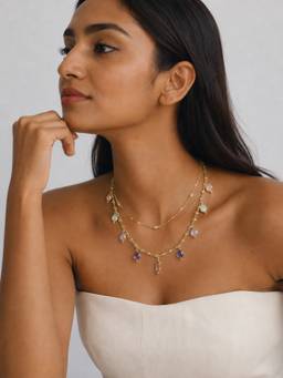 Curio Cottage - Spring Bling Layered Necklace
