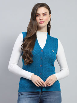 Monte Carlo - Women's Blue Cardigan