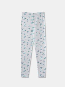 R&B - Cotton All Over Printed Slim Fit Pull On Girls Legging