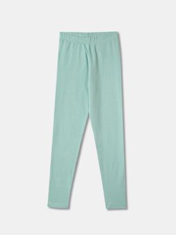 R&B - Cotton Blend Skinny Fit Full Length Mid Rise Girls Legging