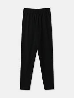R&B - Cotton Blend Fitted Full Length Mid Rise Girls Legging