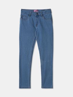R&B - Denim Slim Fit Mid-Rise Clean Finish Girls Jeans