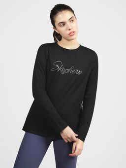 SKECHERS - Women Rhinestone Queen Long Sleeve Tops