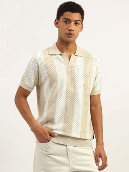 United Colors of Benetton - Relaxed Fit Johny Collar Striped Polo T-Shirt