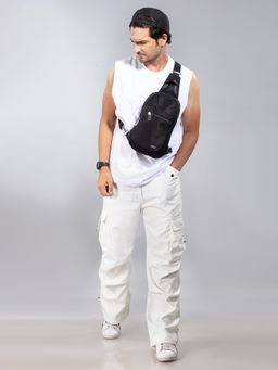 Dimeh - Techno Sub Black Sling Bag