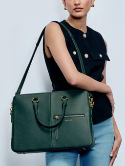 MIRAGGIO - Noel Laptop bag Green (L)