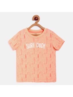 MINI KLUB - Kids Boys Orange T-shirt